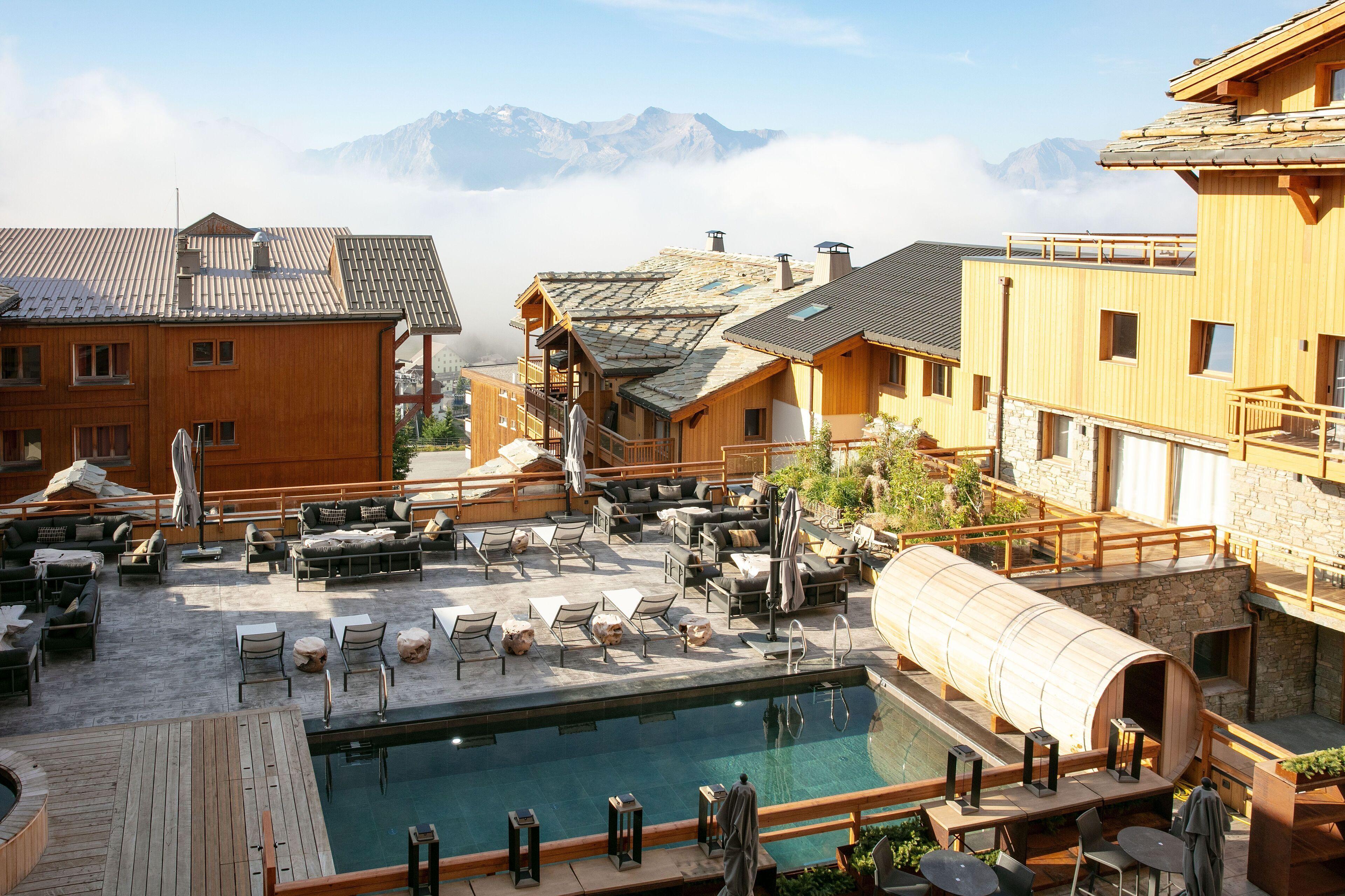 Royal Ours Blanc Boutique Hotel & Spa Alpe d'Huez Exteriér fotografie